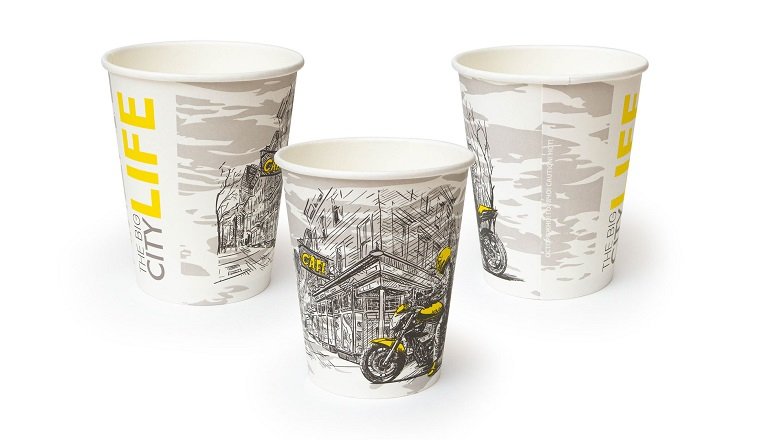 disposable paper cup image
